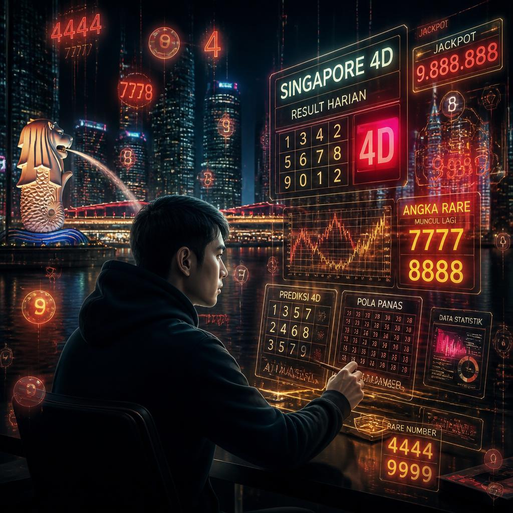 Result Harian Togel Singapore 4D: Angka Rare Muncul Lagi