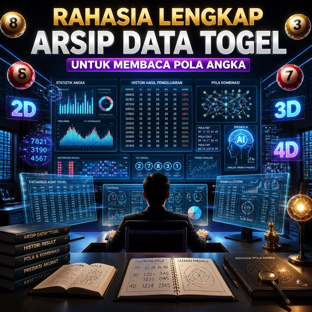 Rahasia Lengkap Arsip Data Togel untuk Membaca Pola Angka