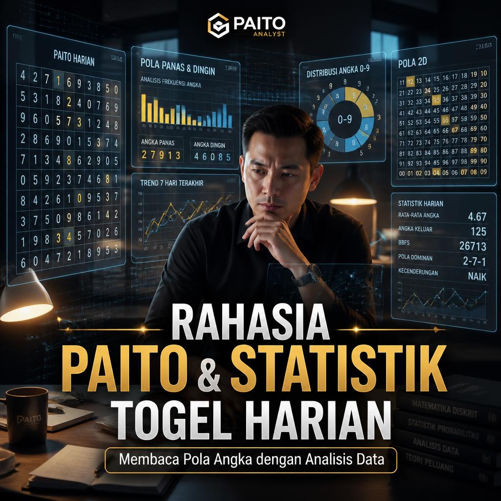 Rahasia Paito & Statistik Togel Harian yang Sering Dipakai Pemain Senior untuk Membaca Pola Angka